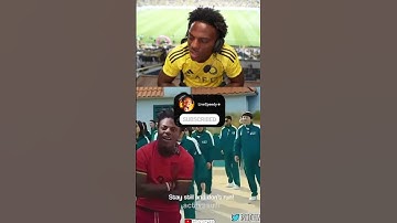 als iShowSpeed ​​in Squid-spellen zou zitten..