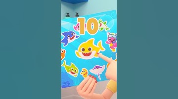 Học Số Cùng Cá Mập Con!🦈 | Nhạc thiếu nhi #shorts #babyshark