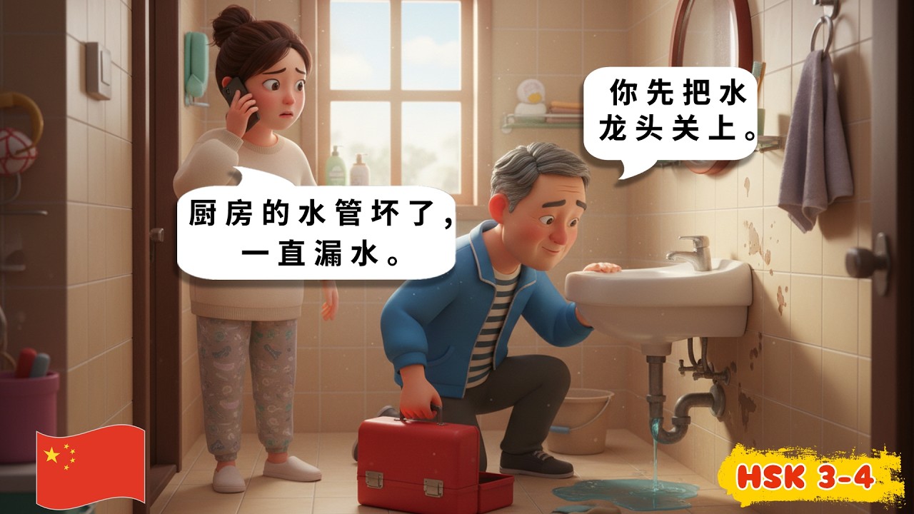 🇨🇳 Учим китайский: 15 коротких разговоров об аренде квартиры (HSK 3-4)