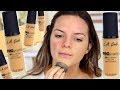 NEW L.A GIRL PRO MATTE FOUNDATION! WEAR TEST &amp; REVIEW |  Casey Holmes