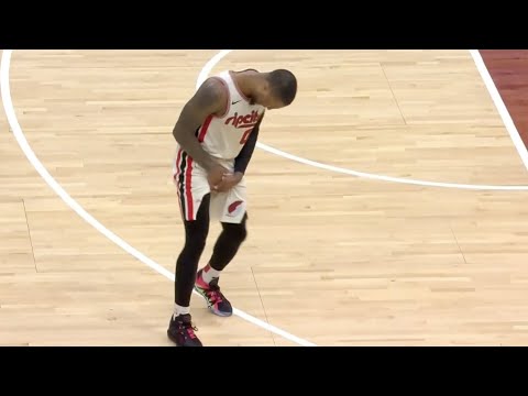 Damian Lillard Suffers Right Groin Strain (Injury) | Trail Blazers vs Grizzlies 02.12.2020