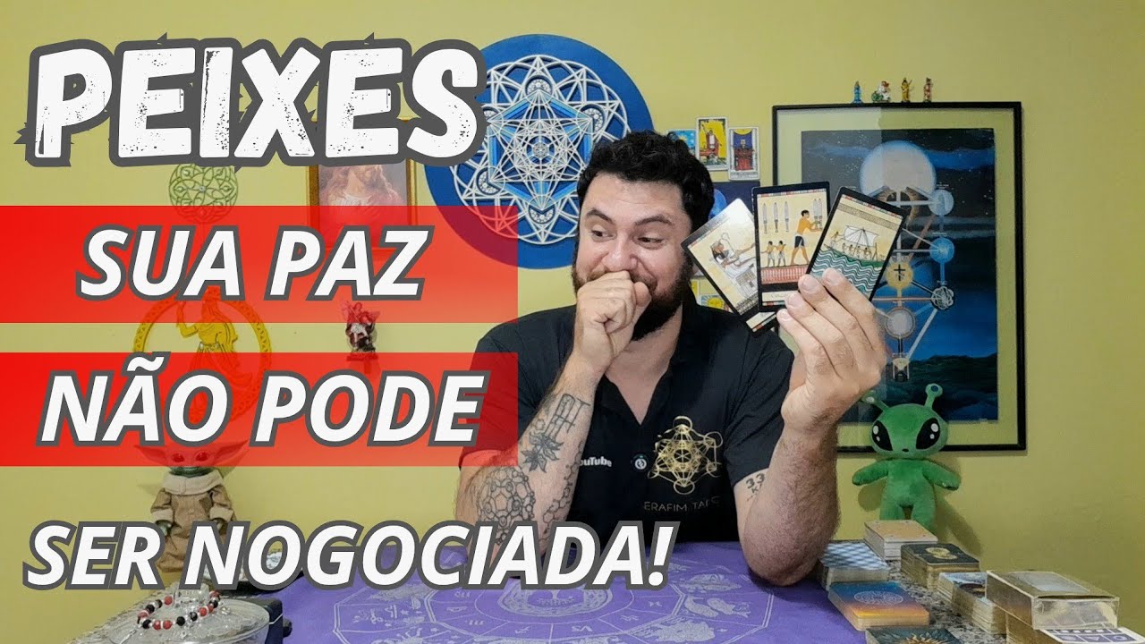 ♓PEIXES-SURREAL! ESSA PESSOA NÃO SABE VIVER EM PAZ! DEPOIS QUE PERDE ACHA RUIM AINDA! É MOLE?