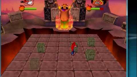 Crash Bash Part 6 Boss 1 Papu Pummel (Papu Papu)