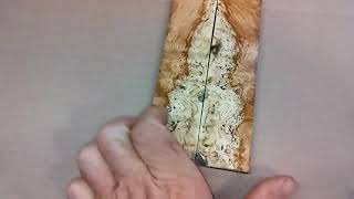 4342 stabilized spalted oak