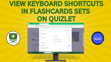 How to View Keyboard Shortcuts in Flashcards Sets On Quizlet