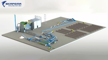 Giới thiệu tổ hợp dây chuyền xử lý rác sinh hoạt tận thu - BKAPEMA