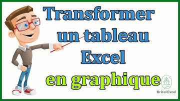 Comment transformer un tableau Excel en graphique