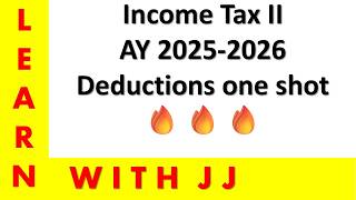 #deductionfromgrosstotalincome || #incometax2studyplan || #incometax2 || #centumstudy || #deductions