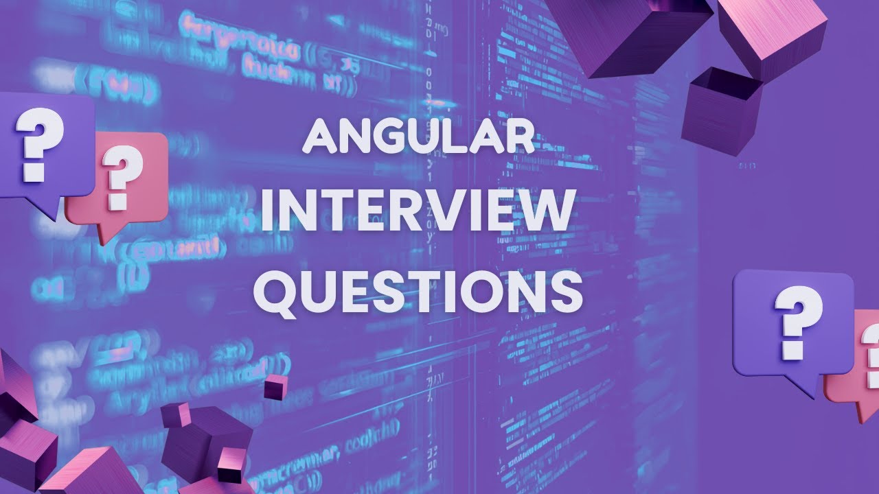 Angular interview questions - YouTube