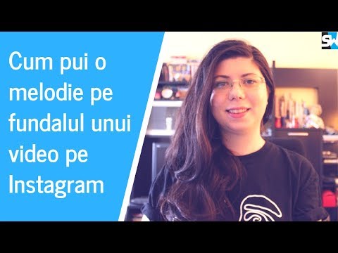 Cum pui o melodie pe fundalul unui video pe Instagram