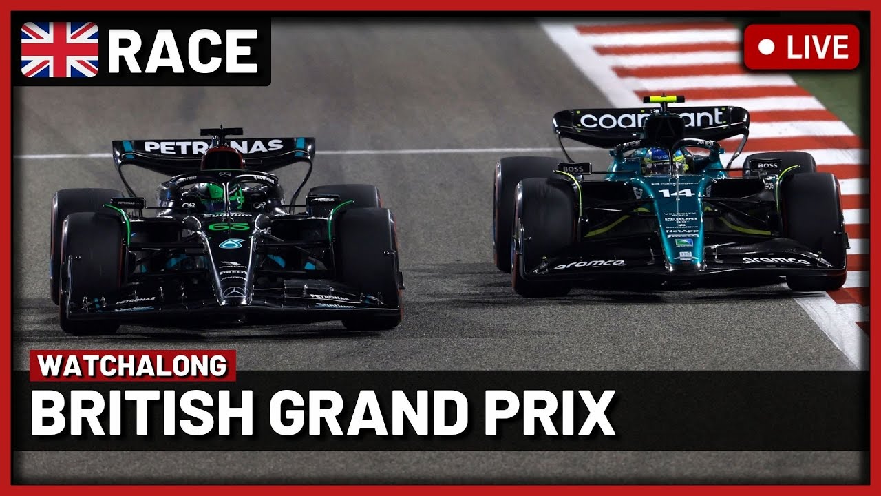 F1 Live - British GP Race Watchalong Live timings