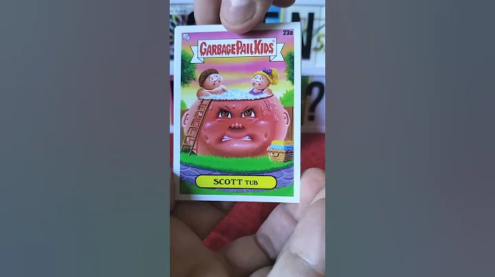 Garbage Pail Kids Go On Vacation Sticker Card Booster Pack Short Version Very Quick Cool Cards