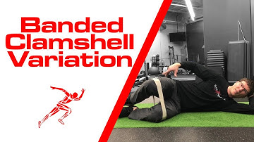Banded Clamshell Exercise Variation