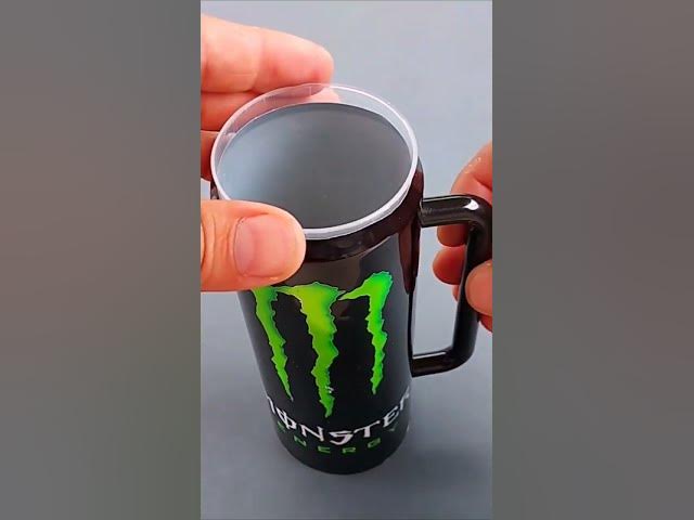 🍺Hago JARRA de Monster Energy con LATA 🍺I Make Monster Energy JAR with CAN | Powerful Creations