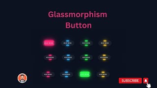 How To Create A Glassmorphism Button Effect Using Html And Css