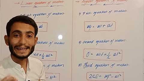 Relationship between linear and angular Equations class 11th Sindh textbook|| full explanation. 