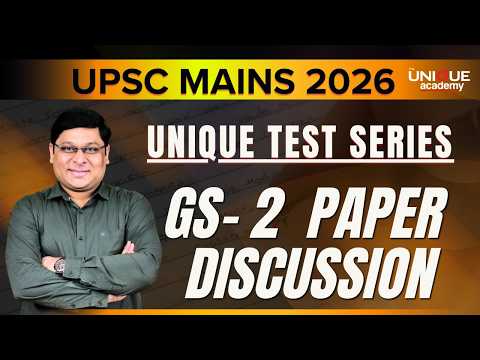 GS 2 | Answer discussion by Pankaj sir | Unique Test Series | UPSC Mains 2026 | WRITE SHARP