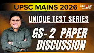 GS 2 | Answer discussion by Pankaj sir | Unique Test Series | UPSC Mains 2026 | WRITE SHARP