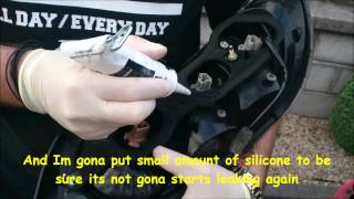 MAZDA RX8 tail rear lights condensation fix naprawa parujacych lamp