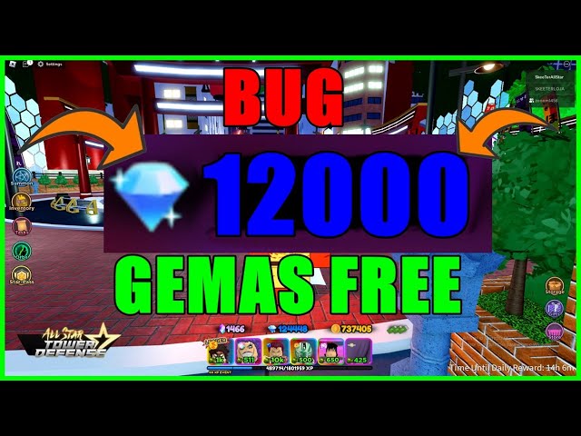 4 MEGA CÓDIGOS COM 1200+ GEMAS PARA O ALL STAR TOWER DEFENSE - GG Games 