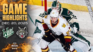 Iowa Wild At Chicago Wolves  Game Highlights  December 20 2025