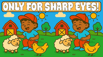 Spot The Differences : Test Your Eyes! Find 3 Differences in Every Scene