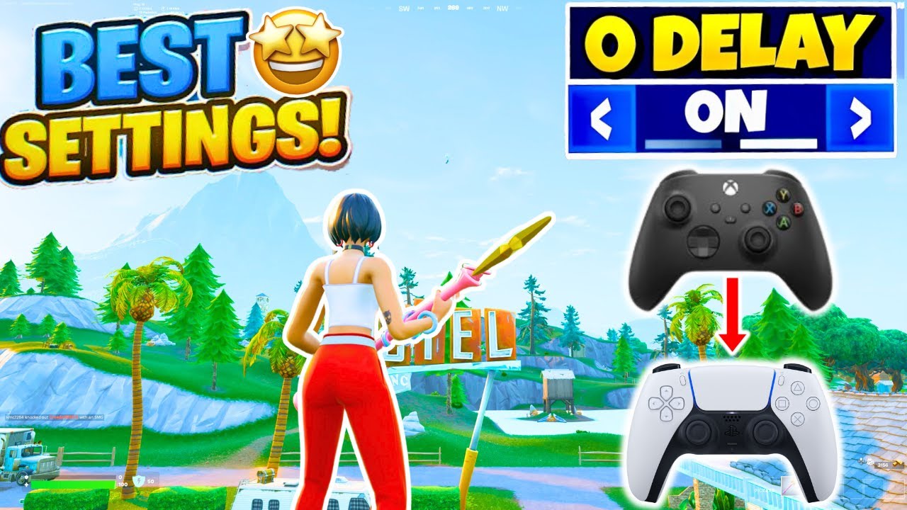 PS5 Fortnite Reload Zero Build's Gameplay + Best Controller Settings 🎯 ...