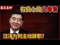 老王来了：中国有良心的父母官——汪洋｜为何突然主动辞职？｜