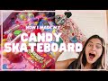 MAKING A SKATEBOARD MADE OUT OF CANDY