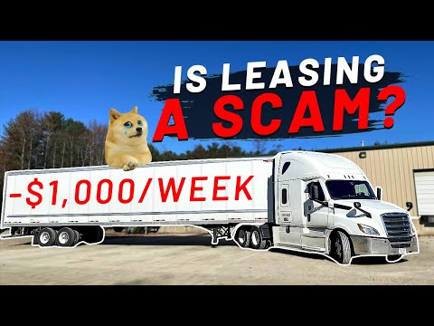 Leasing A Semi Truck WORTH IT? The Truth, PROS, CONS U0026 The $MONEY$ | Company Lease GAMBLE | BIG RIG