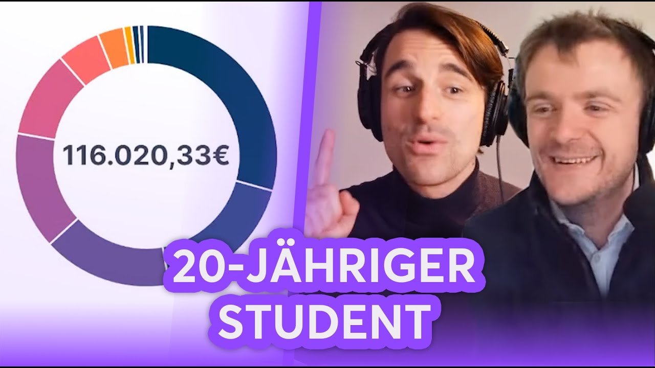 20-Jähriger Student mit 116.000€ Portfolio! Mit Prof. Goldgraf | Finanzfluss Stream Highlights