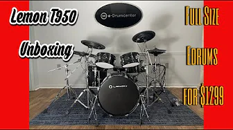 Edrumcenter Lemon T950 Unboxing