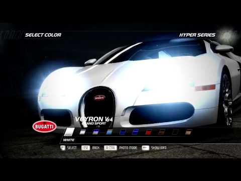 NFS Hot Pursuit Presenting Bugatti Veyron 16 4 Grand Sport Hyper Series
