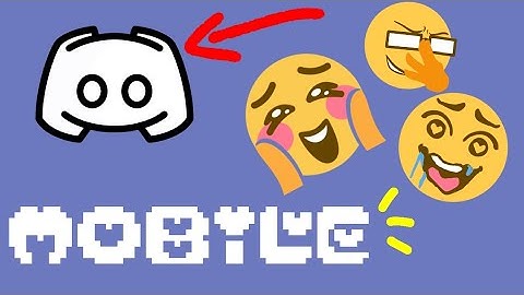 How to upload custom emojis to your discord server | mobile