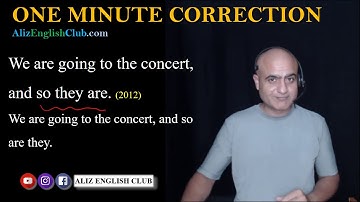 We are going to the concert, and so they are. | CSS precis and composition paper 2012 solved | Part6