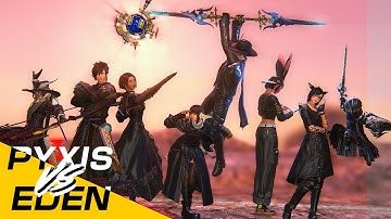 FFXIV Eden 6 Savage MINE Clear - AST PoV Team Pyxis