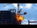 RAW VIDEO: Hard Rock Hotel collapse site crane demolition