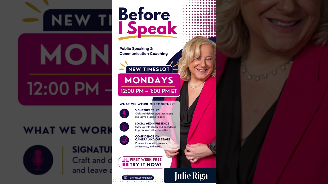 Before I Speak