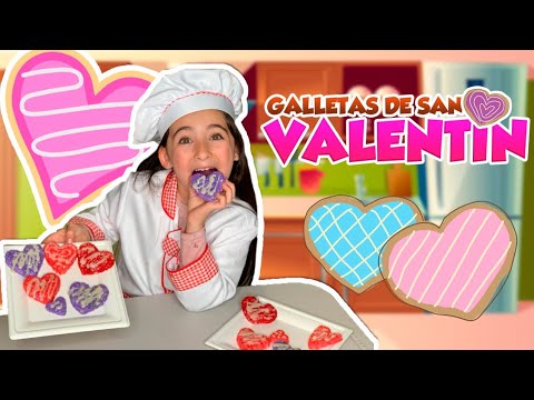 Video: Galletas De San Valentín