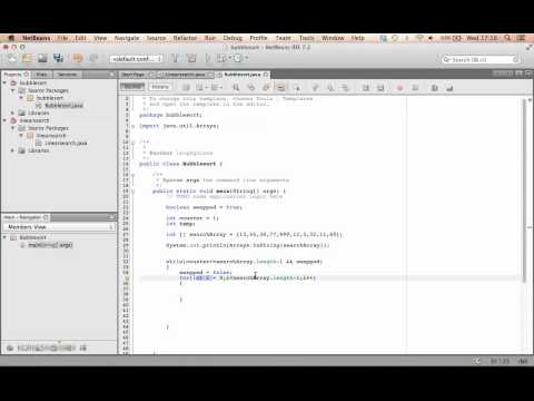 bubble sort