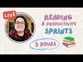 LIVE Reading &amp; Productivity Sprints - 5 Hours of Body Doubling