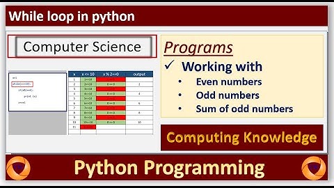 How to calculate square and cube in while loop in python || Python Tutorial for Beginners