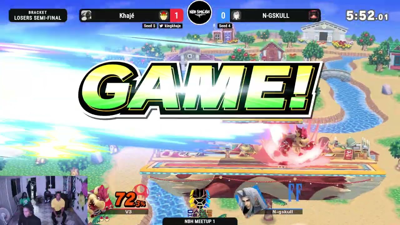 NBH Meetup 1 - LSF Khaje (Bowser) vs N-GSKULL (Sephiroth)