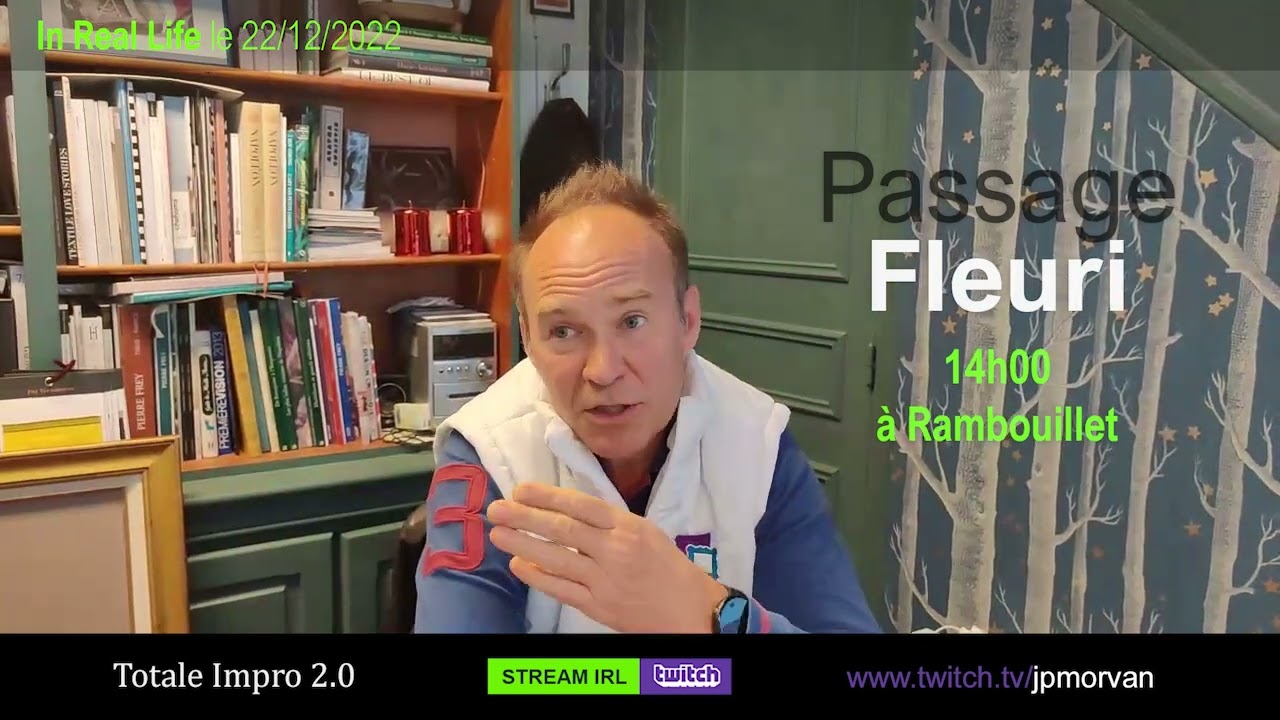 Noël au Passage Fleuri (Rambouillet) Annonce pour le 22 décembre 2022 Totale Impro 2.0