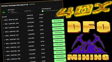 Defensio Mining Hack! Run 40 Miners met 1 Nufi Wallet⚡