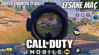 Sadece Farm'da 11 kill!! - Call of Duty Mobile