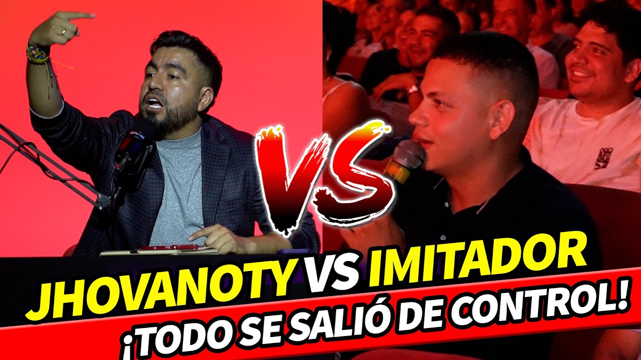 En mitad del show salió un imitador y no van a creer TODO lo que pasó 🤣🤣🤣 - Jhovanoty