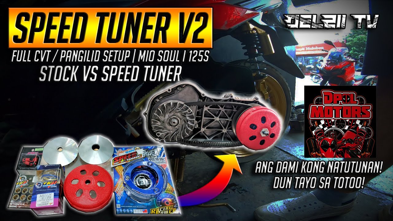  SPEED  TUNER  V2 FULL CVT SET UP BY MICKEY  MAZO  TOP 