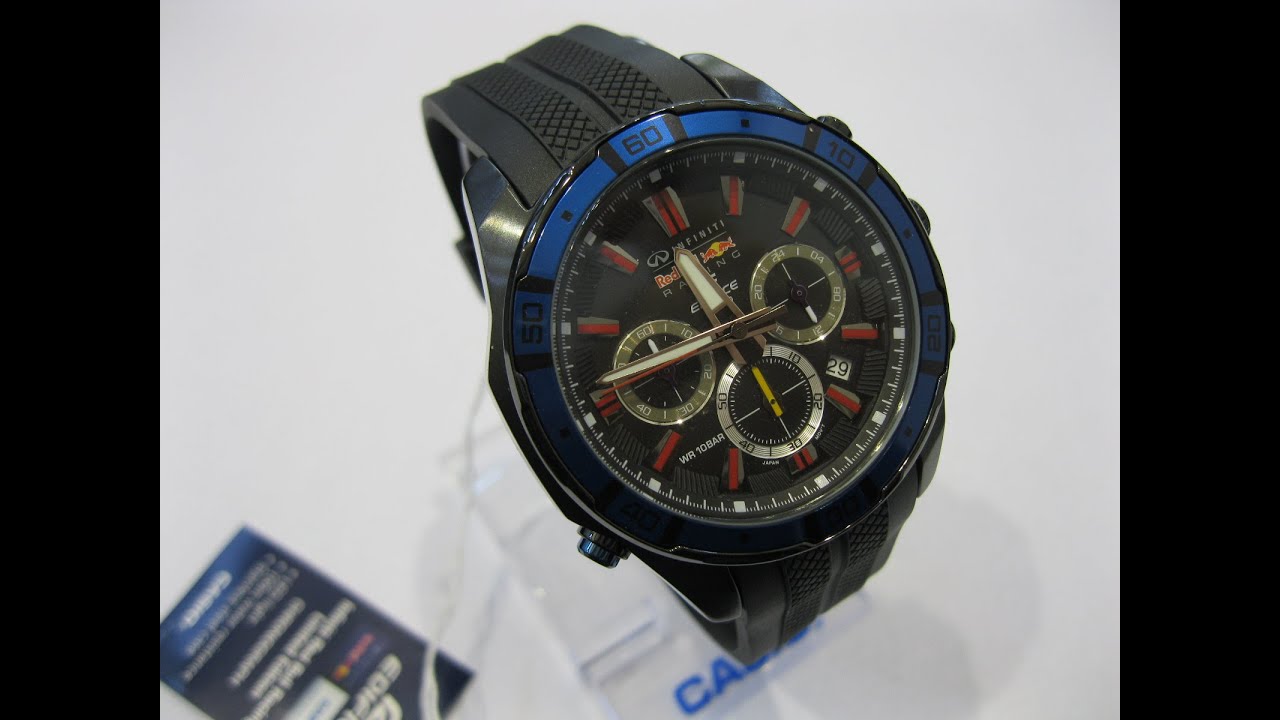 Casio - Edifice Red Racing Edition - YouTube