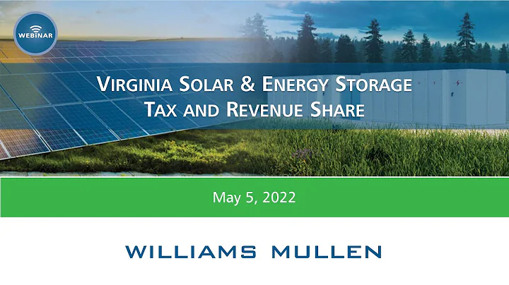 Virginia Solar & Energy Storage Tax and Revenue Sh...